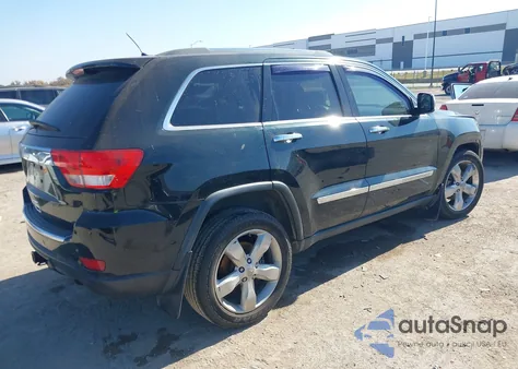 2013 Jeep Grand Cherokee Overland из США, поврежденный, VIN 1C4RJECT1DC595923